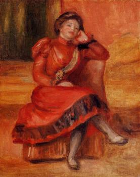 皮埃爾 奧古斯特 雷諾阿 Spanish Dancer in a Red Dress